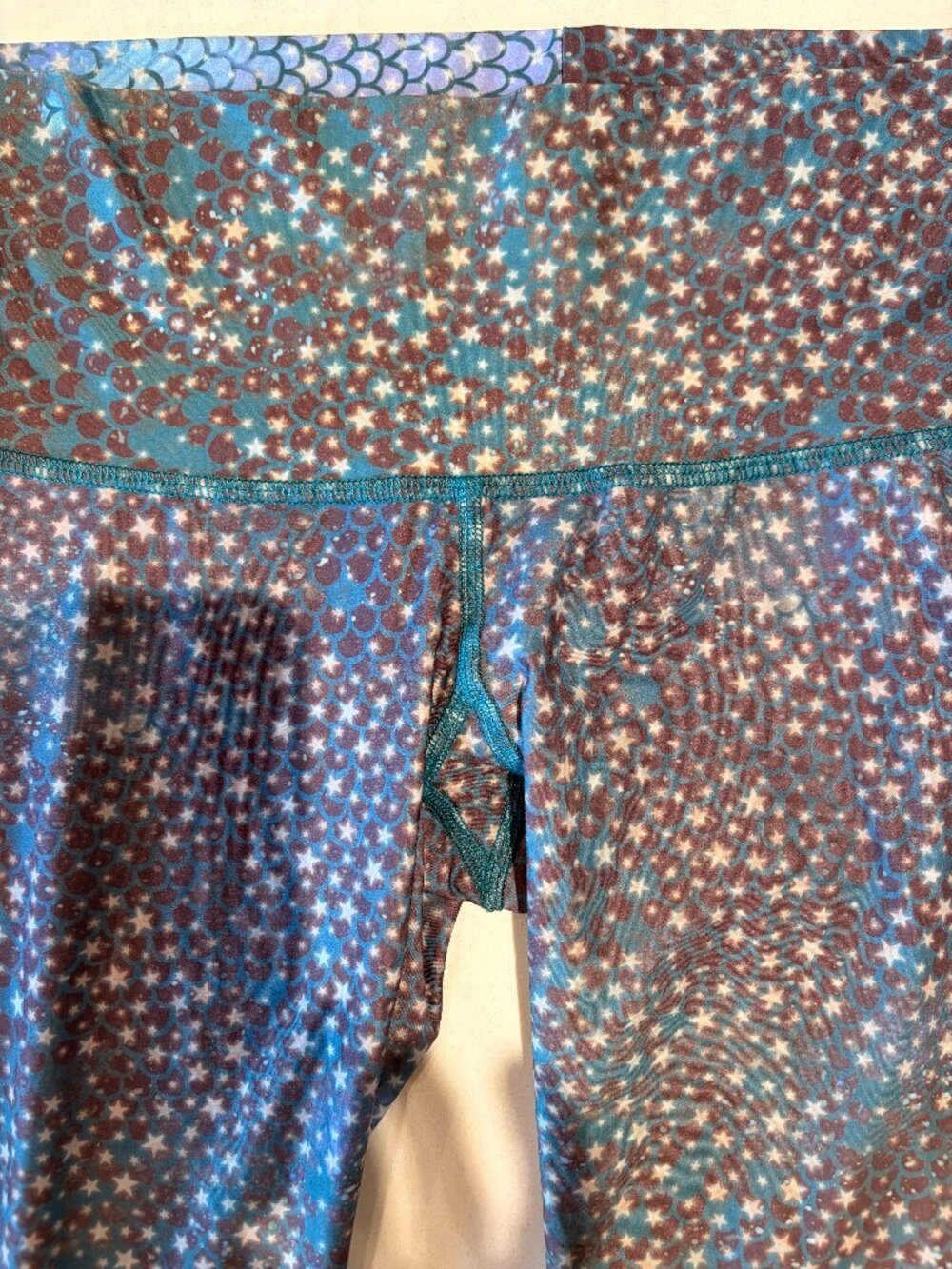 TEEKI MERMAID PRINT TIGHTS